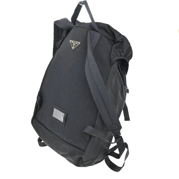 PRADA Tessuto Drawstring Backpack Bag Nylon Leather Black SHW Italy 20KC281 main image 5